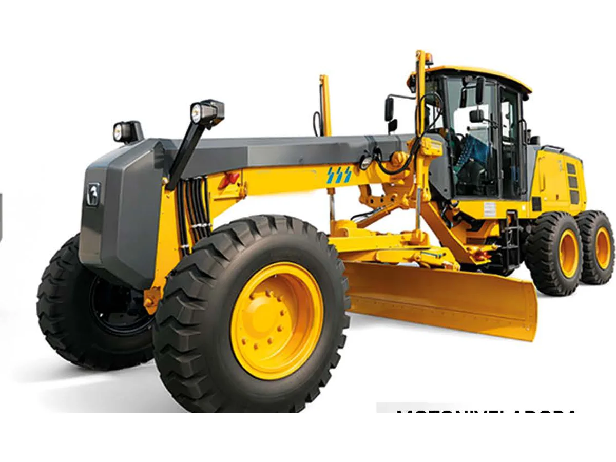 Motoniveladora 16,5 ton — Nivelamento e conformação de pista